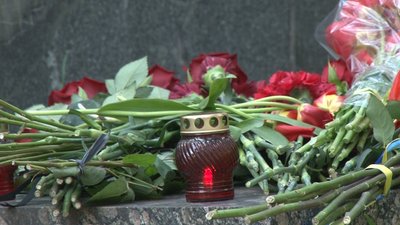Під Полтавою на місці перепоховання вшанували жертв політичних репресій Під Полтавою на місці перепоховання вшанували жертв політичних репресій