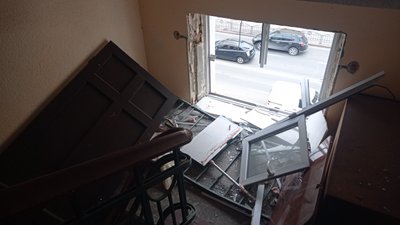 Мешканців будинку в Харкові відселили до готелю після удару РФ 6 жовтня Мешканців будинку в Харкові відселили до готелю після удару РФ 6 жовтня