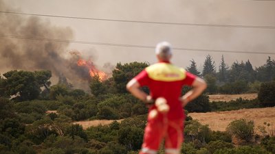 Українців немає серед постраждалих у лісових пожежах в Греції — посольство