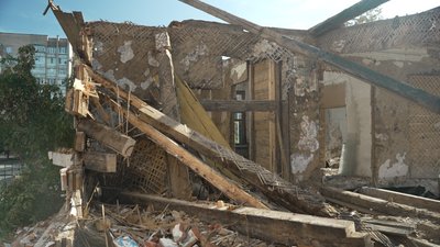 У Чернігові розбирають історичний будинок Полтарацьких: що відомо