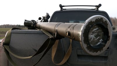 Один із ПЗРК мобільної вогневої групи 119-ї бригади на Чернігівщині Один із ПЗРК мобільної вогневої групи 119-ї бригади на Чернігівщині