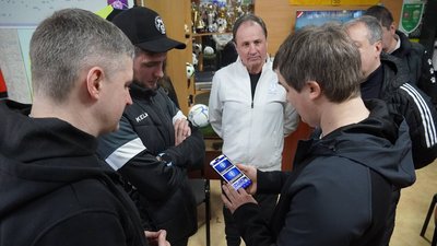 Асоціація футболу Києва передала Сумщині систему управління футболом