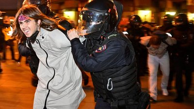 Росіяни вийшли на акції протесту проти мобілизації у Росії. Що відомо Росіяни вийшли на акції протесту проти мобілизації у Росії. Що відомо