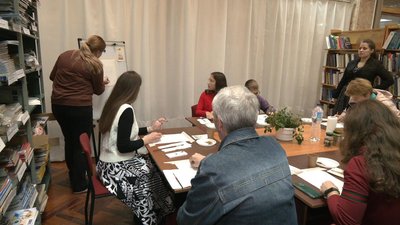 Майстер-клас із живопису кавою влаштували у Сумах Майстер-клас із живопису кавою влаштували у Сумах