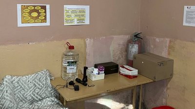 Укриття школи в селі Руські Комарівці готове до навчання Укриття школи в селі Руські Комарівці готове до навчання