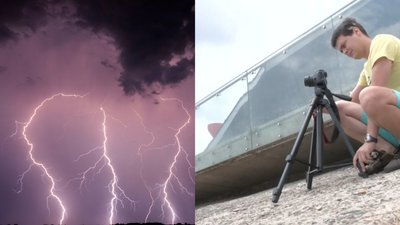 Щоб сфотографувати блискавку потрібна удача: черкаський фотограф про небезпечне хобі