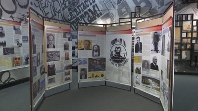 В історичному музеї Дніпра відкрили виставку "Тріумф людини" В історичному музеї Дніпра відкрили виставку "Тріумф людини"