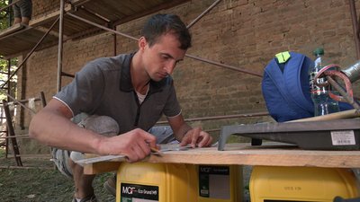 У Черкасах створюють мурал із зображенням Скрябіна У Черкасах створюють мурал із зображенням Скрябіна