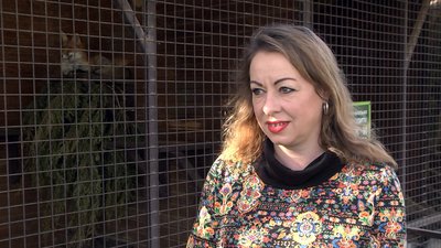 Директорка Луцького зоопарку Людмила Денисенко