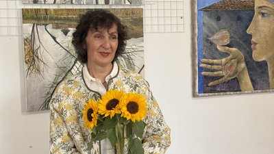 Виставка художниці Оксани Ядчук-Мочинської у Луцьку, 23 вересня 2025 рік