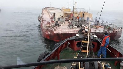 Баржа "МБ-2" Баржа "МБ-2"
