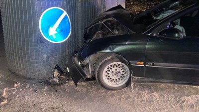 У Сумах водій авто в'їхав у габіон — поліція У Сумах водій авто в'їхав у габіон — поліція