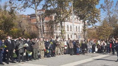 Херсонці відзначили День захисників і захисниць в Україні Херсонці відзначили День захисників і захисниць в Україні