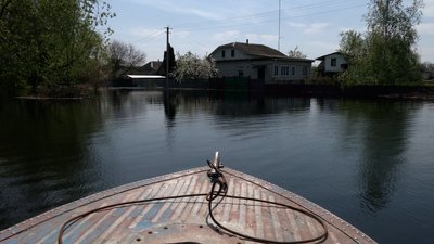 Повінь у селищі Макошине Повінь у селищі Макошине