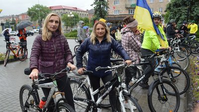 Майже триста учасників зібрав велодень у місті на Волині