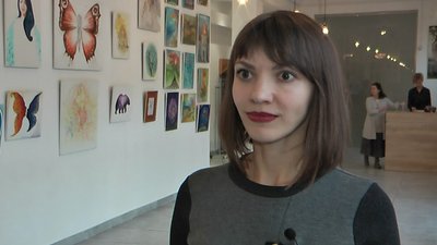 Ксенія Доброчинська, авторка виставки Ксенія Доброчинська, авторка виставки