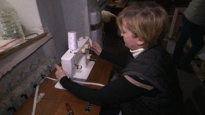 Швейний цех громадської організації "СББ-Тил" допомагає ЗСУ