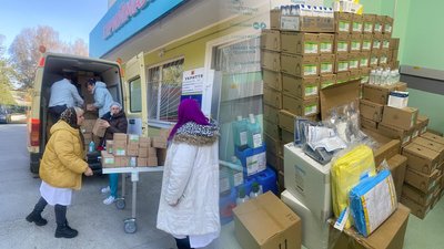 Гуманітарна допомога на Чернігівщині: ліки та обладнання передали з Німеччини