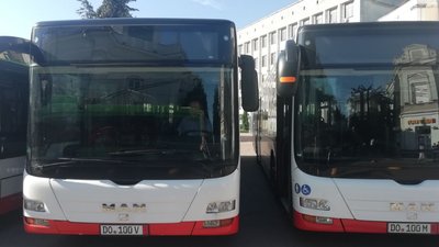 Житомир отримав п’ять автобусів із Німеччини Житомир отримав п’ять автобусів із Німеччини