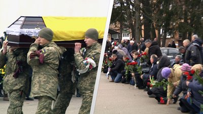 На Житомирщині попрощалися з загиблими в боях військовослужбовцями