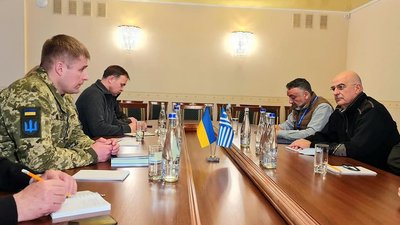 Глава МЗС Греції прибув до Одеси та зустрівся з міським головою Глава МЗС Греції прибув до Одеси та зустрівся з міським головою