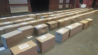 Районні ТВК у Харкові отримують протоколи та бюлетені на виборах мера Районні ТВК у Харкові отримують протоколи та бюлетені на виборах мера