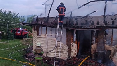На Прикарпатті у пожежі загинув чоловік