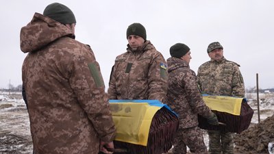На Тернопільщині перепоховали останки двох бійців УПА