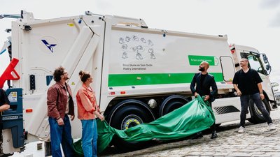Вірші на сміттєвозах у Нідерландах
