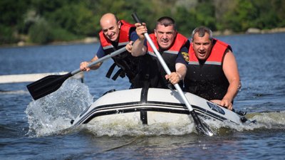 У Миколаєві відбулись обласні змагання рятувальників