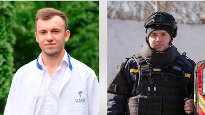 Фельдшер ДСНС у Хмельницькій області Владислав Волков