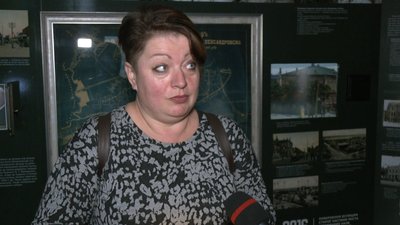 У Запоріжжі проводять екскурсію музеєм у темряві У Запоріжжі проводять екскурсію музеєм у темряві