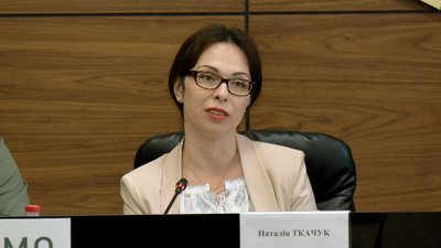 Про важливість кібербезпеки країни в умовах війни розповіла керівниця служби з питань інформбезпеки Апарату РНБО Наталія Ткачук Про важливість кібербезпеки країни в умовах війни розповіла керівниця служби з питань інформбезпеки Апарату РНБО Наталія Ткачук