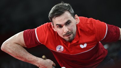 Російський настільний тенісист Кірілл Скачков