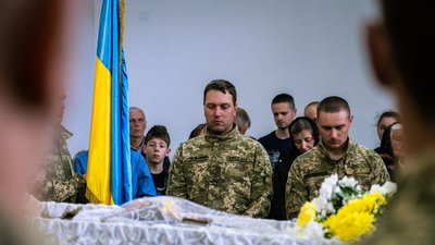 На Тернополі попрощалися з військовослужбовцем Андрієм Побережником