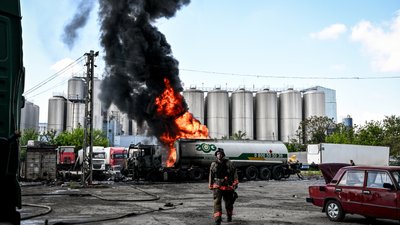 удар по АЗС у Запоріжжі 15 травня 2026 року