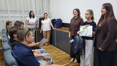 вручення сертифікатів Благо дітям-сиротам