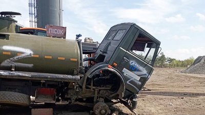 На Запоріжжі росіяни грабують та руйнують дорожньо-ремонтні підприємства
