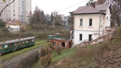 Дитяча залізниця у Луцьку нині перебуває на балансі Палацу учнівської молоді