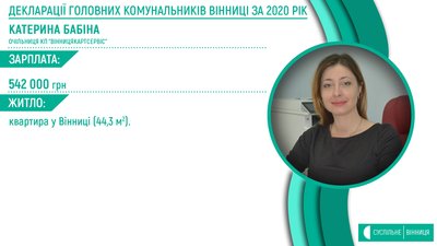 Які доходи та майно задекларували директори КП Вінниці Які доходи та майно задекларували директори КП Вінниці