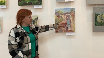 На Тернопільщині малювали пейзажі селища, щоб зібрати гроші для ЗСУ На Тернопільщині малювали пейзажі селища, щоб зібрати гроші для ЗСУ