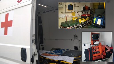 У Житомирі при станції швидкої допомоги працює перший добровольчий мобільний шпиталь