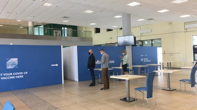 На "Арені Львів" стартувала вакцинація населення На "Арені Львів" стартувала вакцинація населення