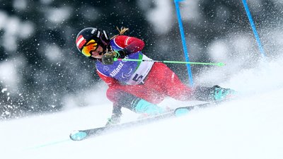 Вероніка Айгнер перемогла в парагірськолижному слаломі-гіганті на Паралімпіаді-2026