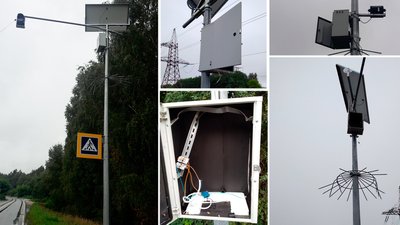 На дорогах Чернігівщини вкрали обладнання для освітлення пішохідних переходів