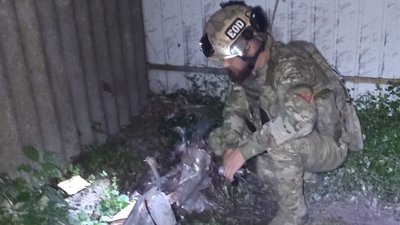 Вибухотехніки поліції розмінували бойову частину російського безпілотника