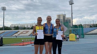 Дніпрянки стали призерками чемпіонату України з легкої атлетики