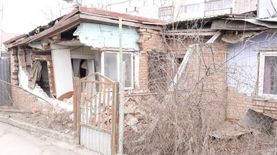 Будинок, у якому жило подружжя з Хмельницького, яке загинуло внаслідок російської атаки