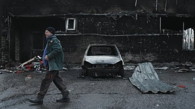 Наслідки удару по АЗС у Нововодолазькій громаді