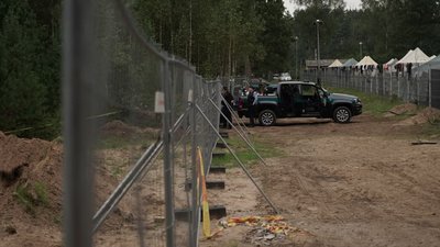 Табір мігрантів Руднинкай. Як там живуть біженці Табір мігрантів Руднинкай. Як там живуть біженці